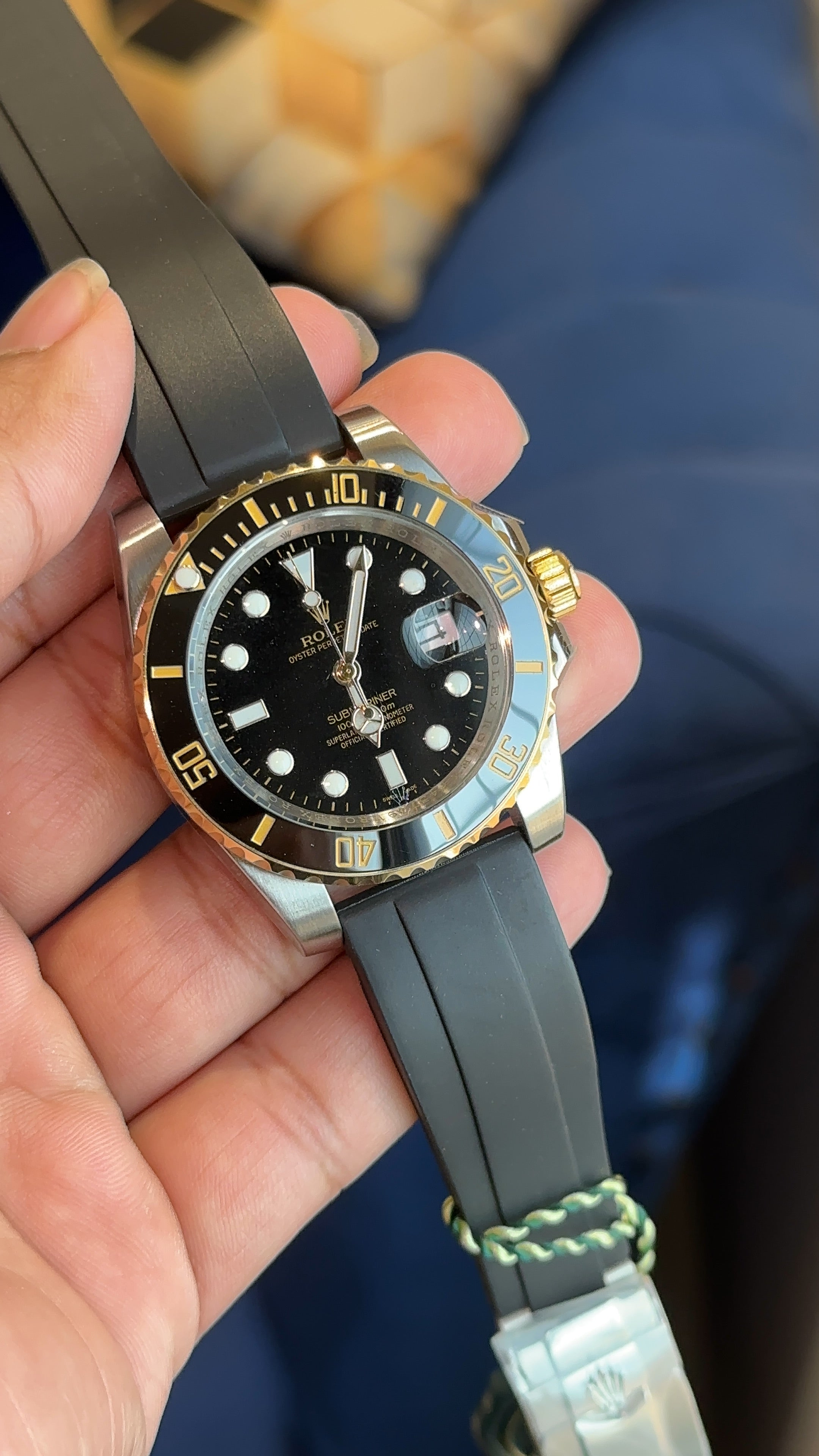 RLX Sub tt gold pvc