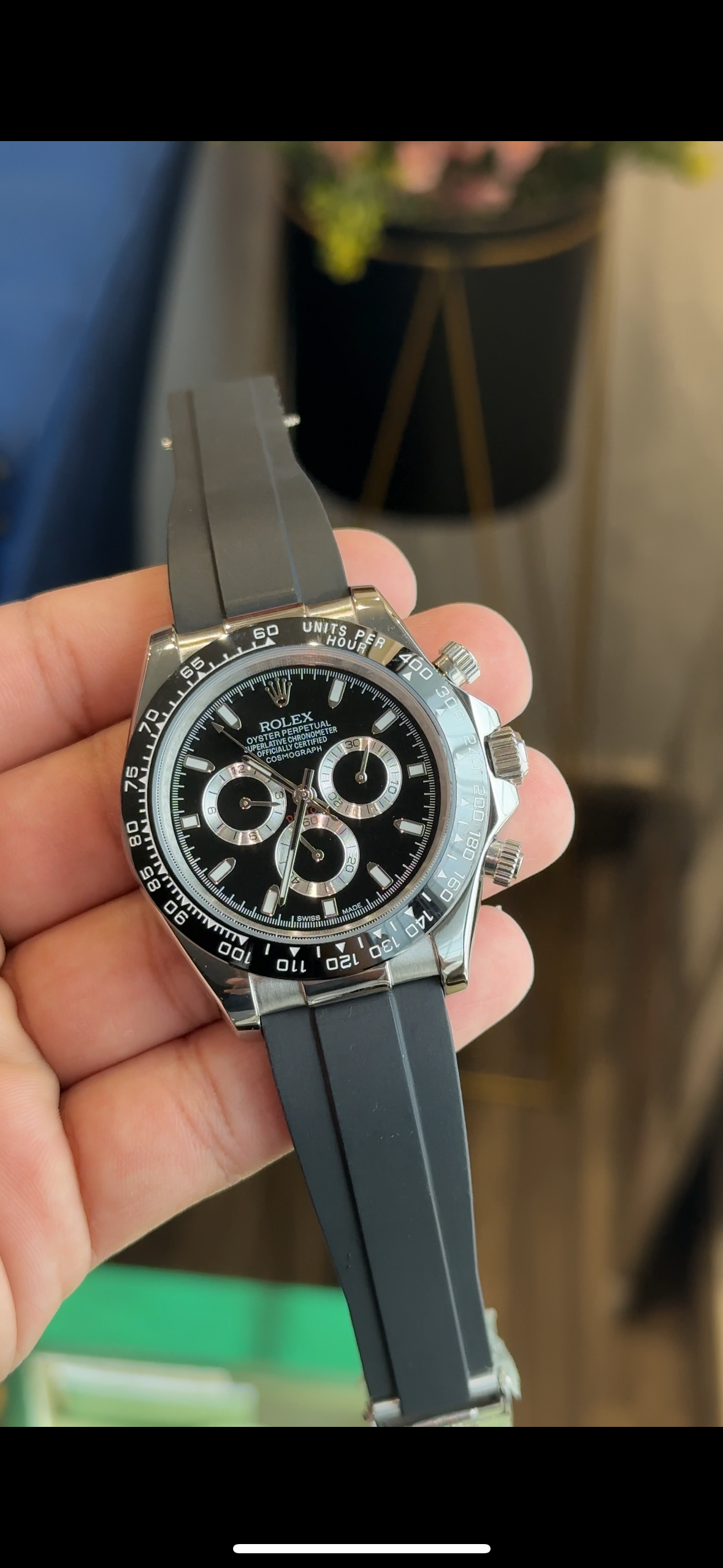 Daytona pvc black