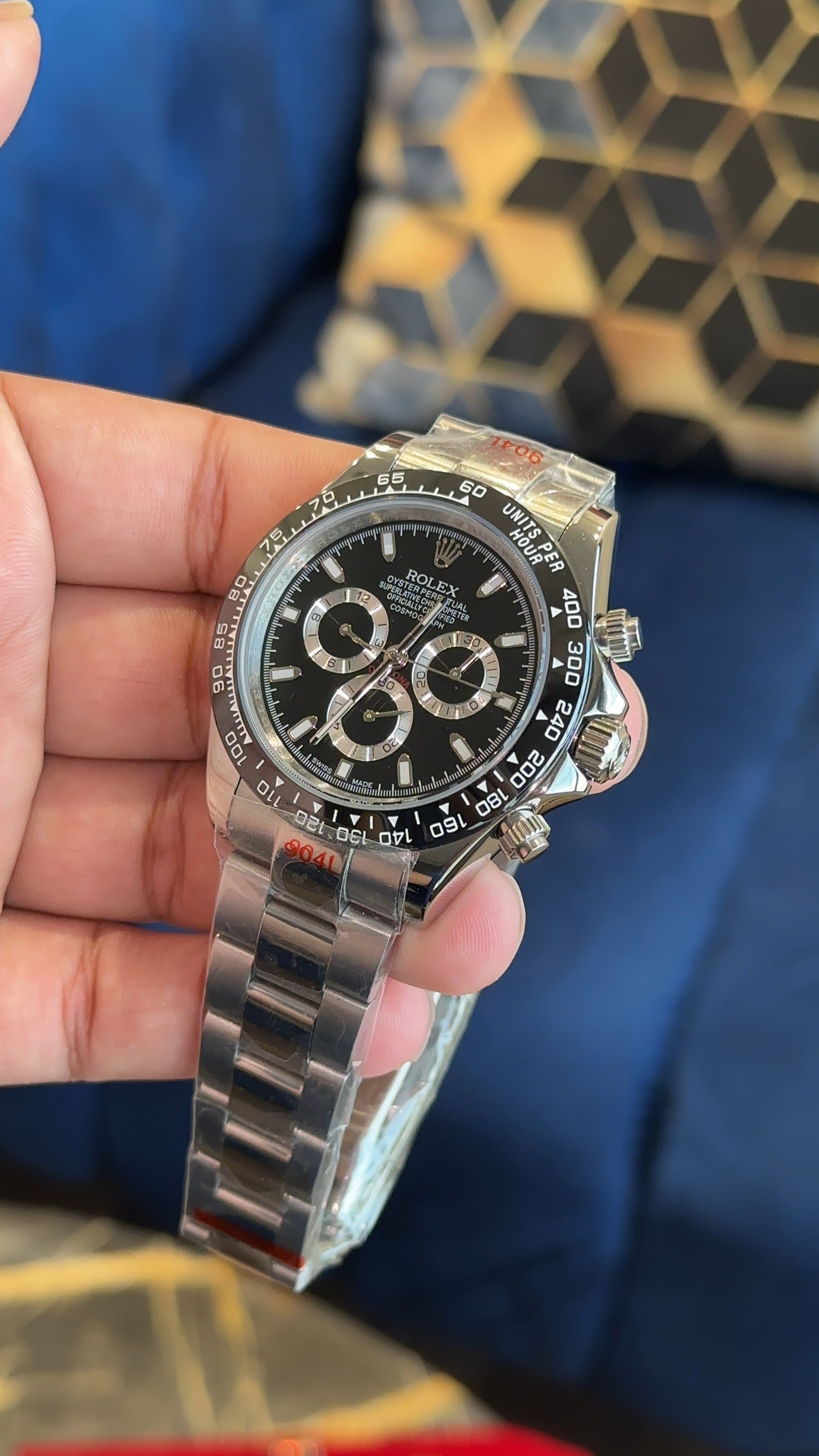 Daytona panda black