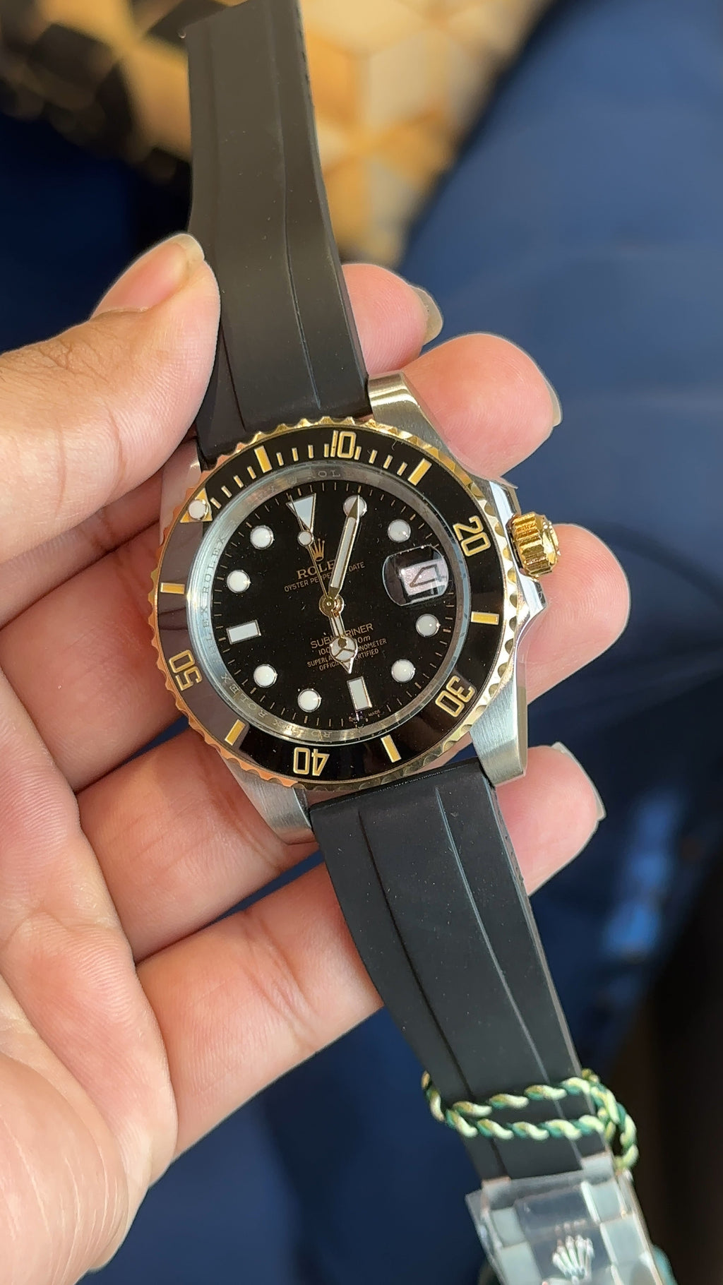 RLX Sub tt gold pvc