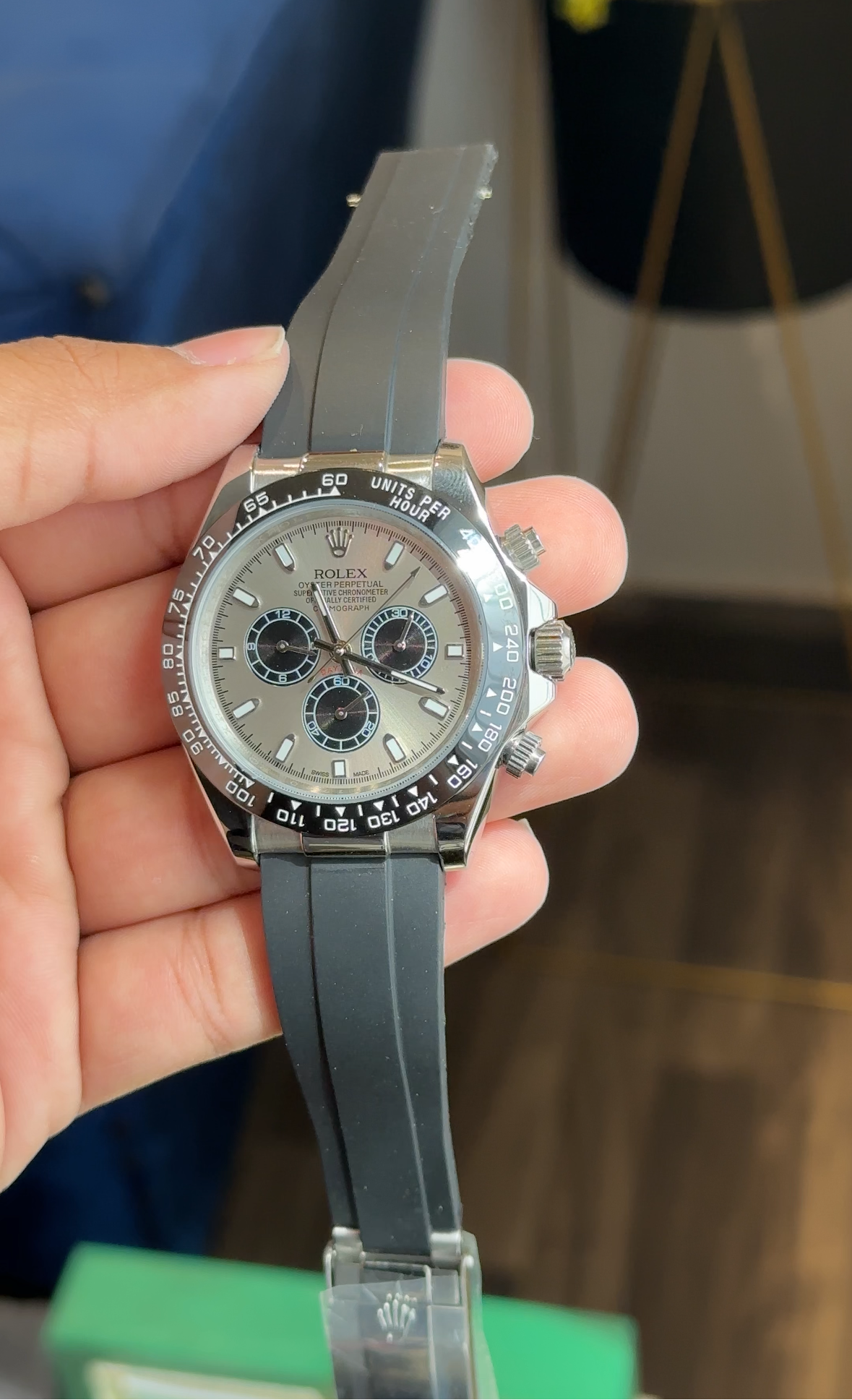 Daytona pvc grey