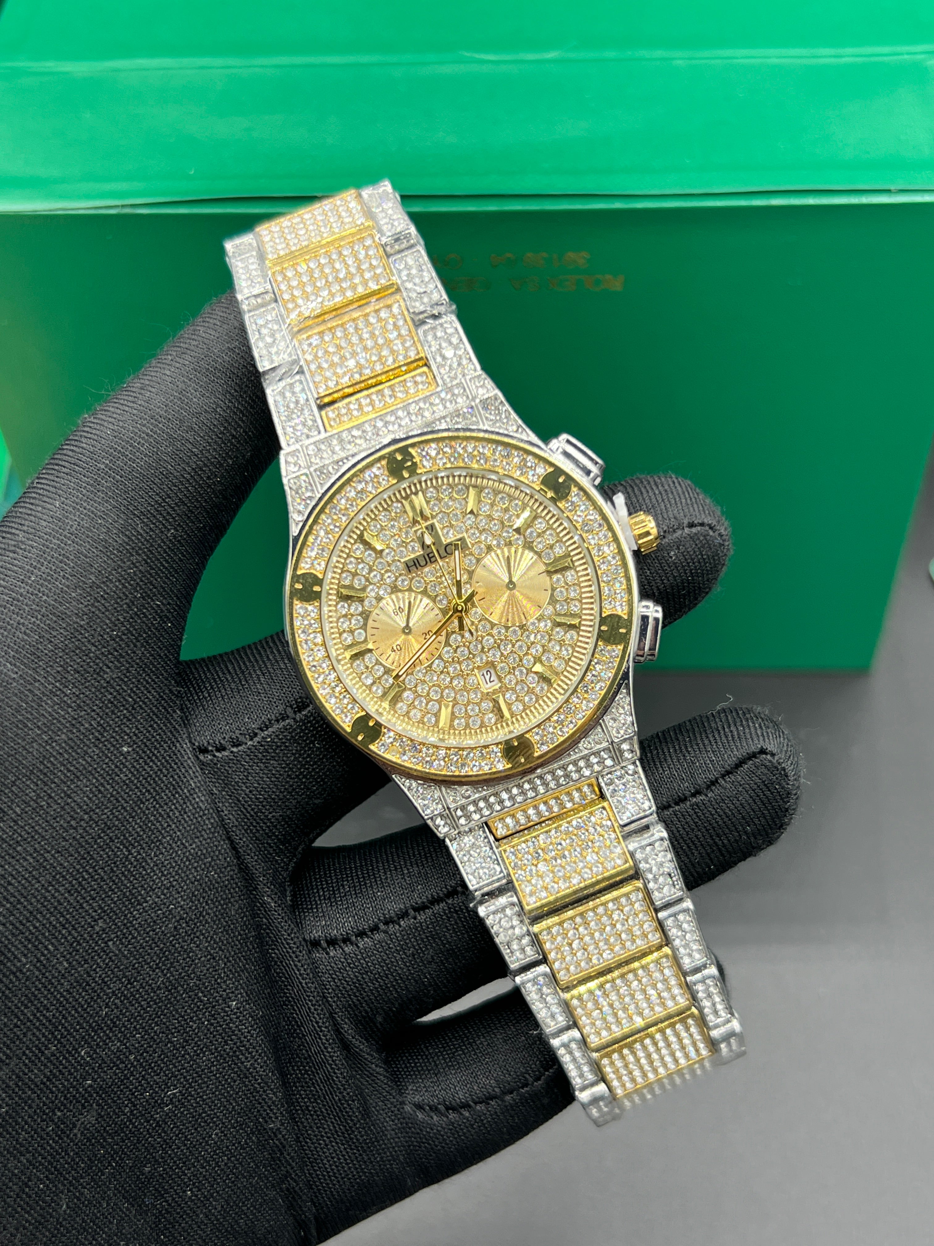 HUB STONES WATCH QUARTZ