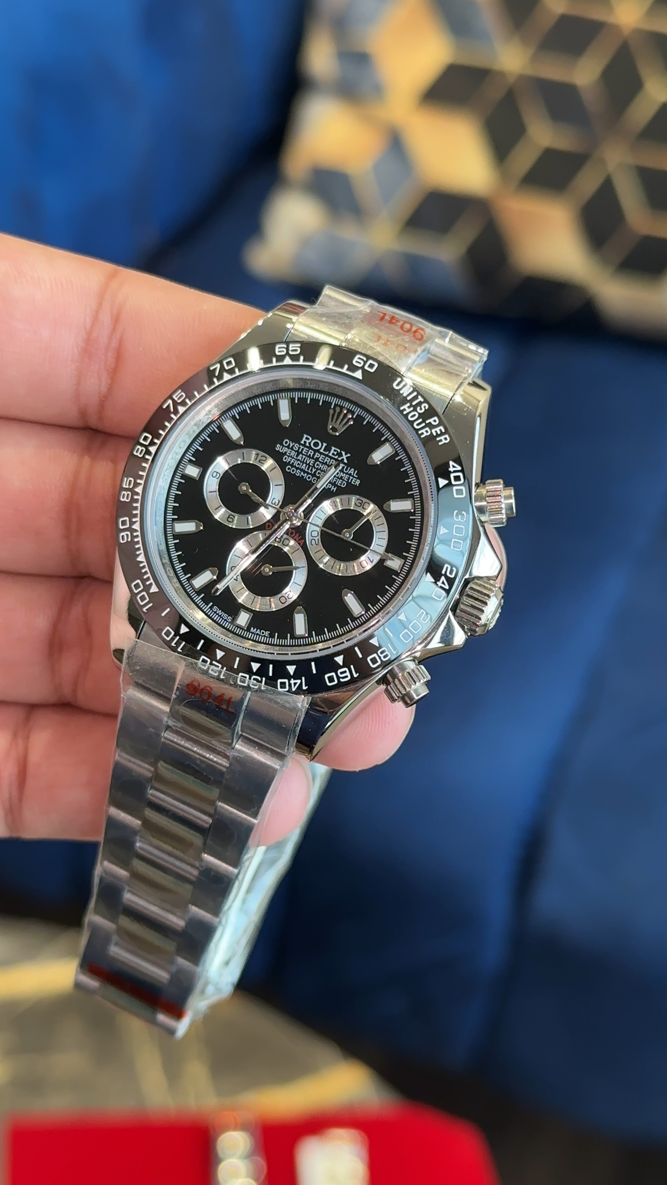 Daytona panda black