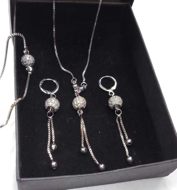 1 carat china Gold Combo Set NJ-1033