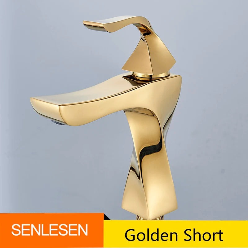 Basin Faucet Hot Cold Water Mixer
