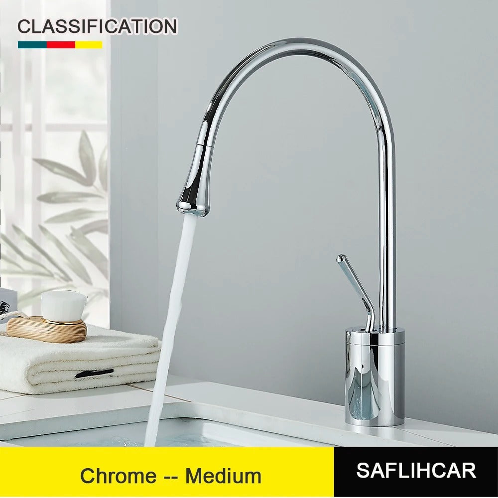 Basin & Sink Faucet Hot Cold Mixer Water