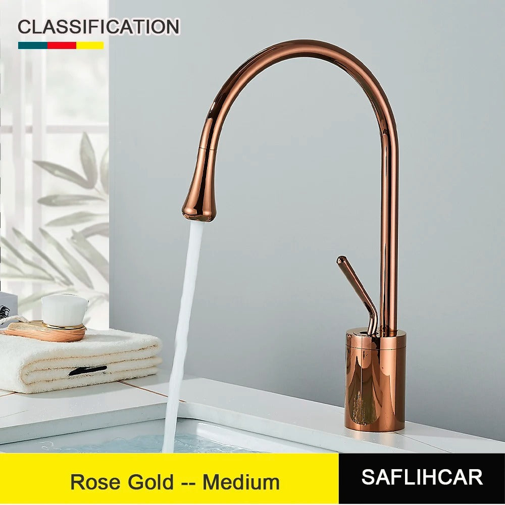 Basin & Sink Faucet Hot Cold Mixer Water