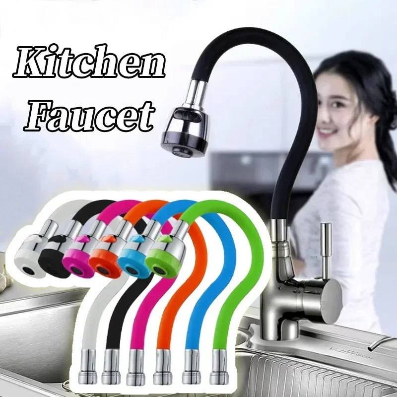 Pipe With Sprayer Head Faucet