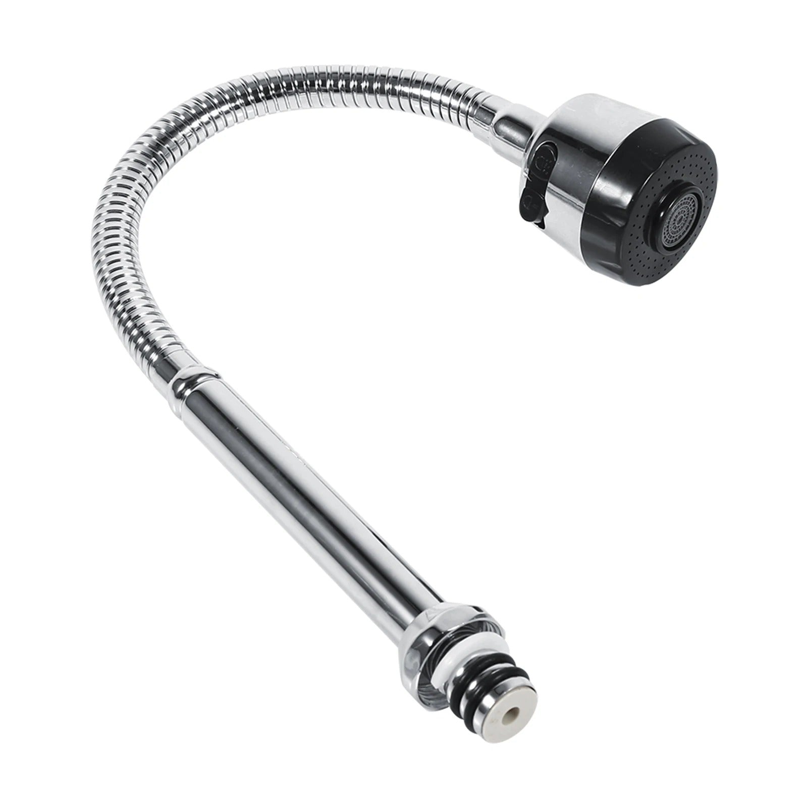 Stainless Steel Swivel Spout Kitchen Sink Faucet Pipe