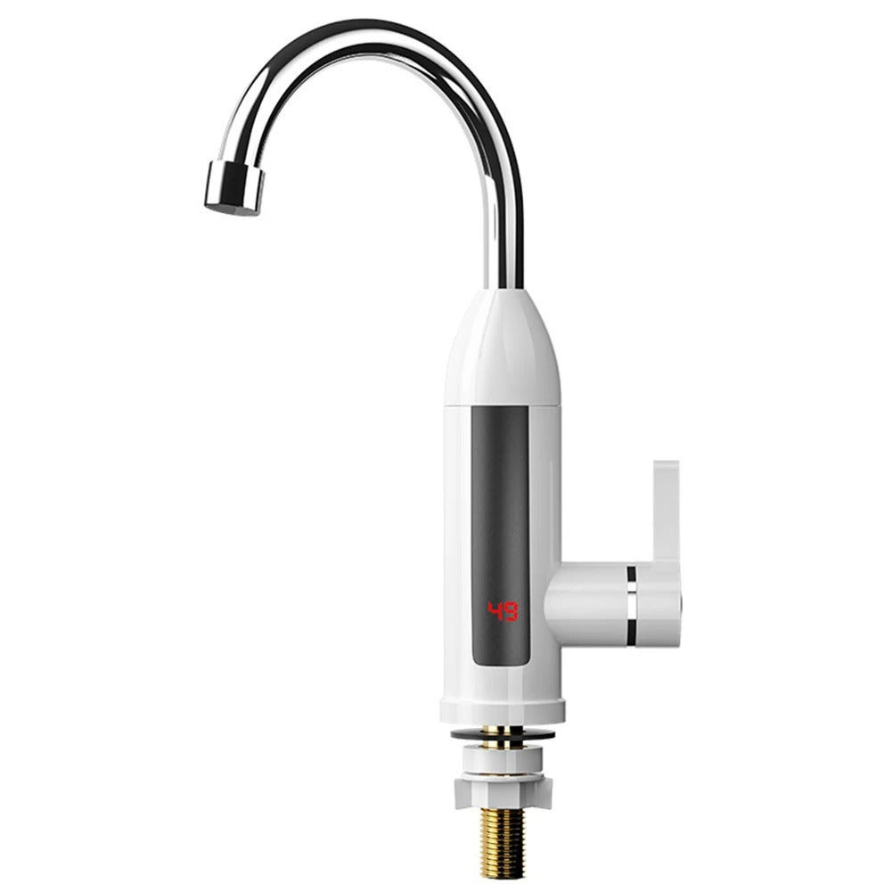 Electric Heating Faucet LCD Display Fast Heating Tap 360 Degree Adjustable