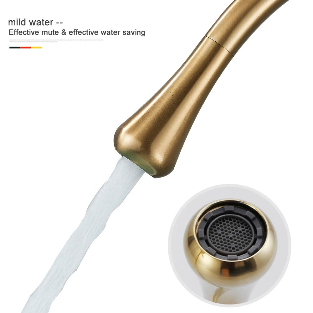 Basin & Sink Faucet Hot Cold Mixer Water