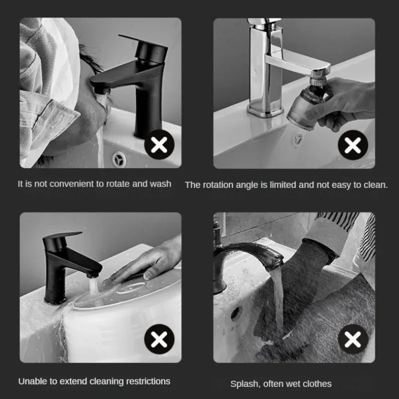 Mechanical Arm Universal Faucet Hot and Cold mixer