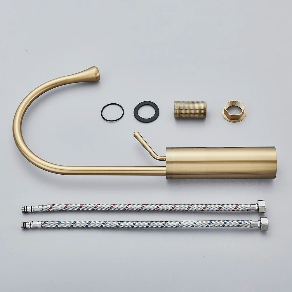 Basin & Sink Faucet Hot Cold Mixer Water