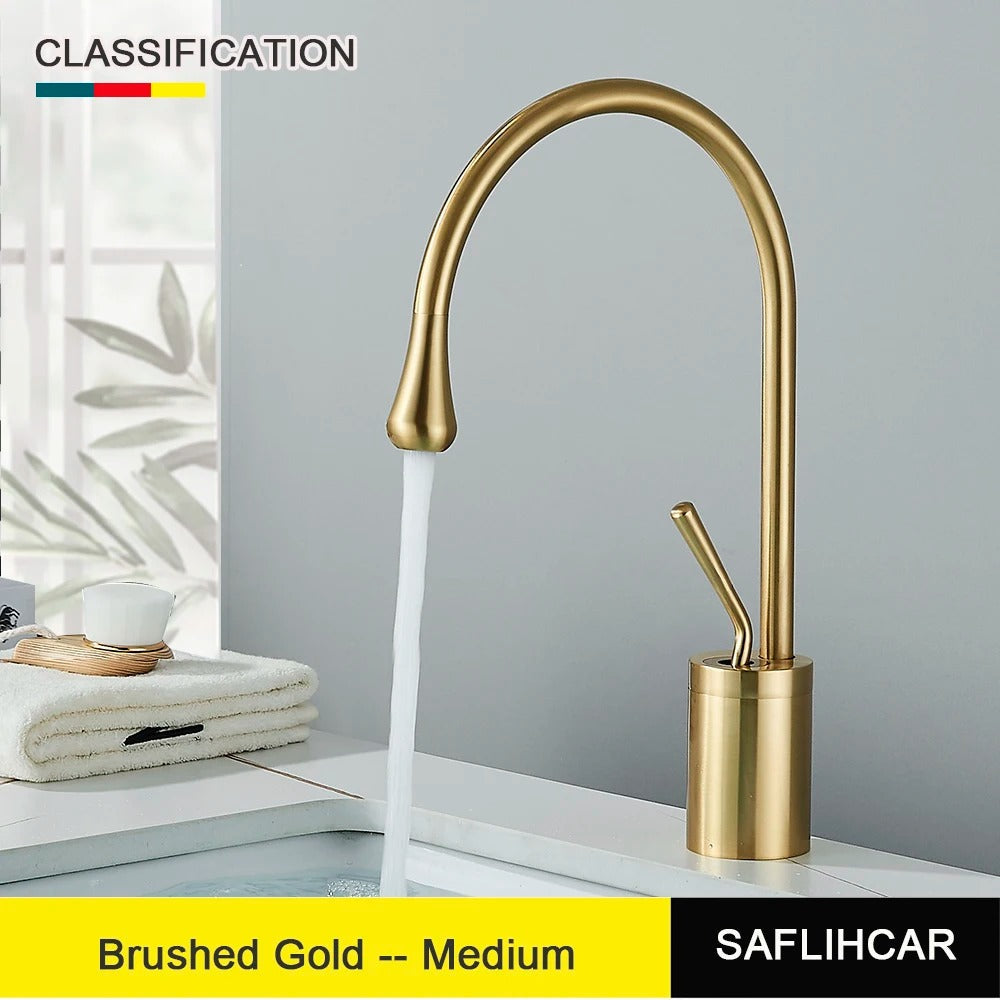 Basin & Sink Faucet Hot Cold Mixer Water