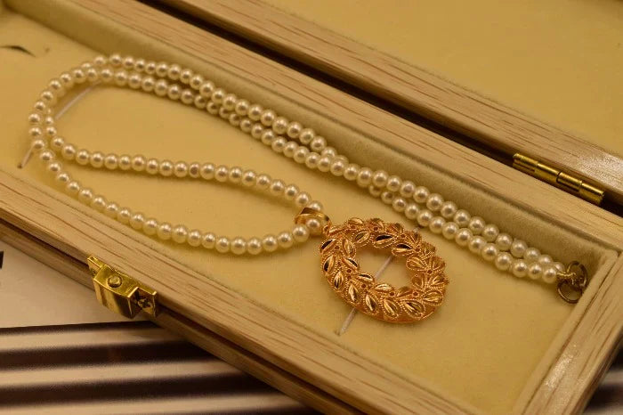 Fancy Gold Plated New Stylish Mala Chain for Girls/Women